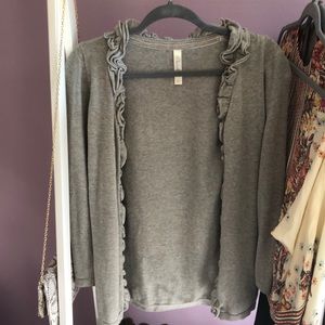 GREY CARDIGAN